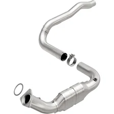 Left 2007-2008 Chevrolet Suburban 2500 6.0L | 2007-2008 GMC Yukon XL 2500 6.0L OEM Grade Federal / EPA Compliant Direct-Fit Catalytic Converter image 1