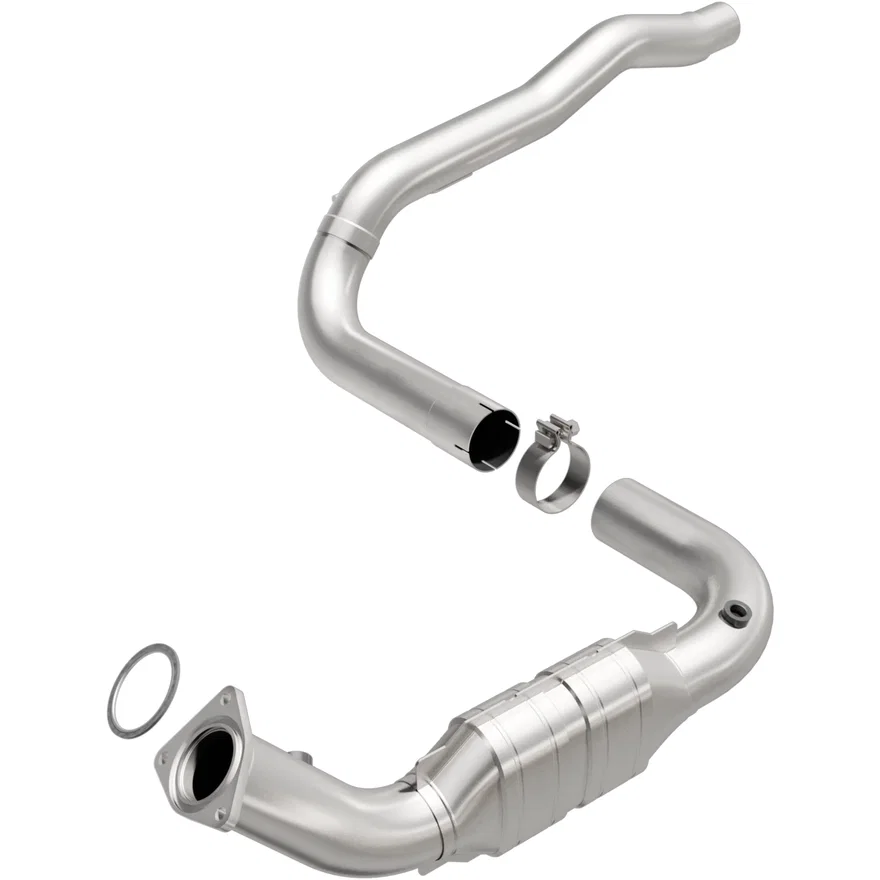 Left 2007-2008 Chevrolet Suburban 2500 6.0L | 2007-2008 GMC Yukon XL 2500 6.0L OEM Grade Federal / EPA Compliant Direct-Fit Catalytic Converter