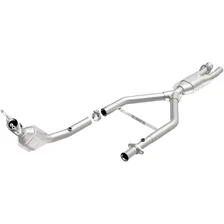 Front 1996-1998 Lincoln Mark VIII 4.6L California Grade CARB Compliant Direct-Fit Catalytic Converter image 1