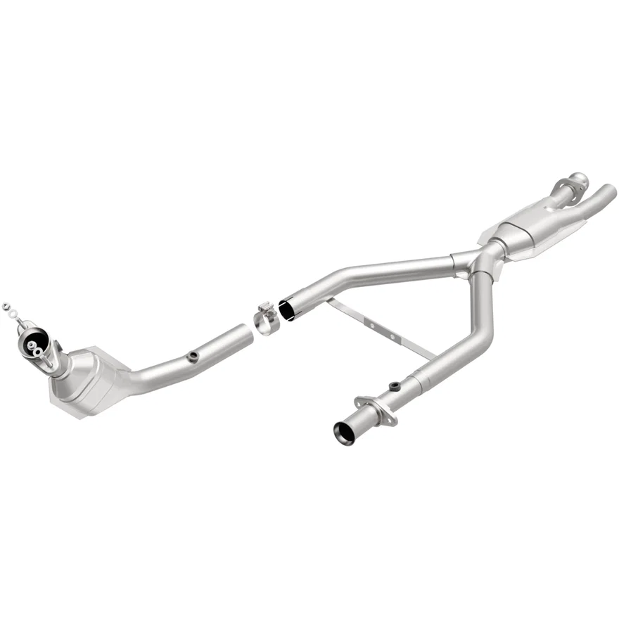 Front 1996-1998 Lincoln Mark VIII 4.6L California Grade CARB Compliant Direct-Fit Catalytic Converter