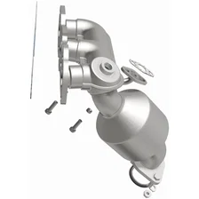 Rear 2002-2003 Lexus ES300 3.0L | 2002-2003 Toyota Camry 3.0L California Grade CARB Compliant Direct-Fit Manifold Catalytic Converter image 4