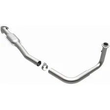 Left HM Grade Federal / EPA Compliant Direct-Fit Catalytic Converter image 2