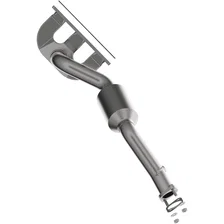 Front OEM Grade Federal / EPA Compliant Direct-Fit Manifold Catalytic Converter for BMW image 4