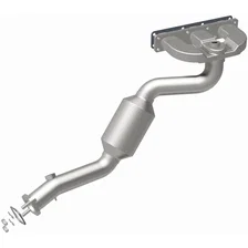 Front OEM Grade Federal / EPA Compliant Direct-Fit Manifold Catalytic Converter for BMW image 3