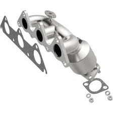Rear 1995-2000 Chrysler Sebring 2.5L | 1995-2000 Dodge Avenger 2.5L HM Grade Federal / EPA Compliant Direct-Fit Manifold Catalytic Converter image 1