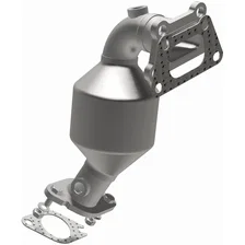 Rear California Grade CARB Compliant Direct-Fit Manifold Catalytic Converter image 2