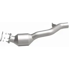 Rear Left 2010-2011 Porsche Cayenne 4.8L California Grade CARB Compliant Direct-Fit Catalytic Converter image 4