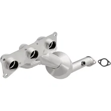 Front OEM Grade Federal / EPA Compliant Direct-Fit Manifold Catalytic Converter for BMW image 1