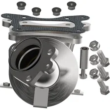 2018 Acura TLX 2.4L | 2016-2017 Honda Accord 2.4L California Grade CARB Compliant Direct-Fit Manifold Catalytic Converter image 4