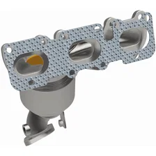 Rear OEM Grade Federal / EPA Compliant Direct-Fit Manifold Catalytic Converter image 4