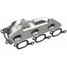 Right 2002-2004 Volvo S80 2.9L HM Grade Federal / EPA Compliant Direct-Fit Manifold Catalytic Converter image 2