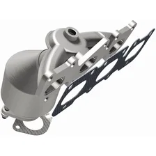 Rear 2008-2010 Hyundai Sonata 3.3L | 2009 Hyundai Azera 3.3L California Grade CARB Compliant Direct-Fit Manifold Catalytic Converter image 2