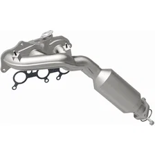 Left 2013-2015 Toyota 4Runner 4.0L | 2013-2014 Toyota FJ Cruiser 4.0L California Grade CARB Compliant Direct-Fit Manifold Catalytic Converter image 3