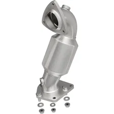 Front 2007-2011 Saab 9-3 2.0L California Grade CARB Compliant Direct-Fit Catalytic Converter image 1