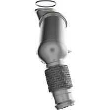 Front OEM Grade Federal / EPA Compliant Direct-Fit Catalytic Converter for BMW image 4