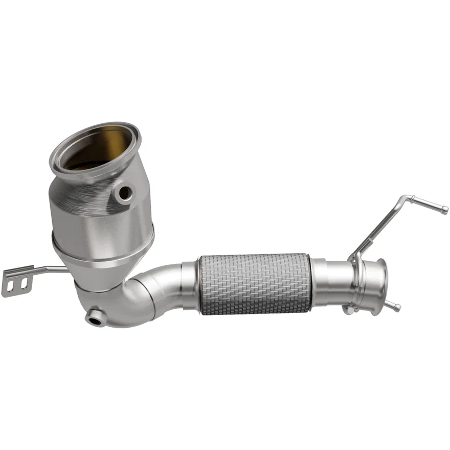 Front OEM Grade Federal / EPA Compliant Direct-Fit Catalytic Converter