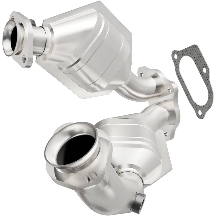 Front OEM Grade Federal / EPA Compliant Direct-Fit Catalytic Converter