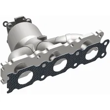 Left 2011-2014 Volvo XC90 3.2L OEM Grade Federal / EPA Compliant Direct-Fit Manifold Catalytic Converter image 2