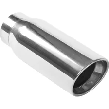 4.5in. Round Polished Exhaust Tip image 1