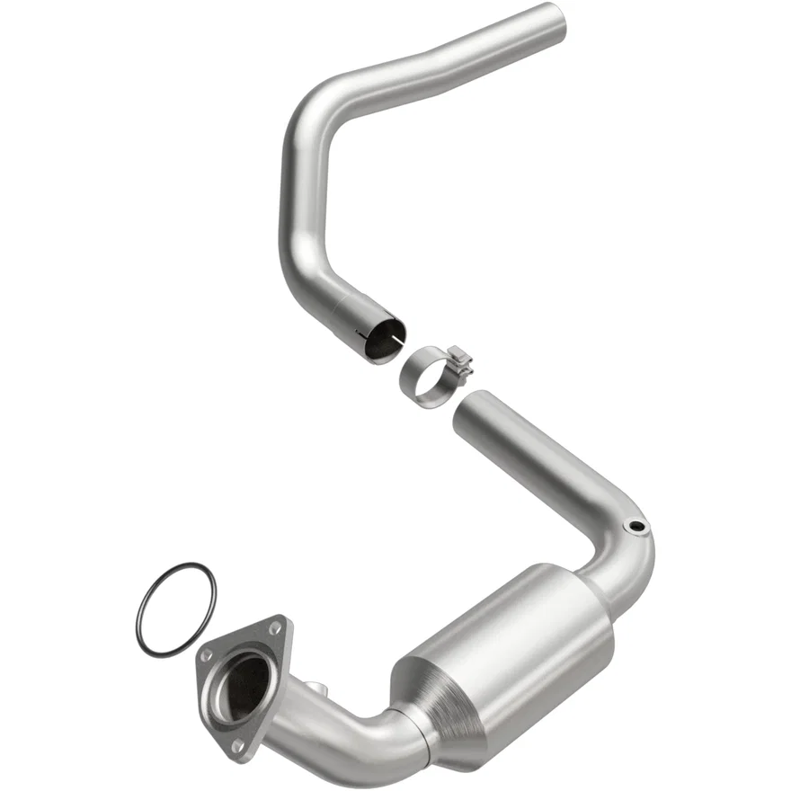 Left 2003 Hummer H2 6.0L California Grade CARB Compliant Direct-Fit Catalytic Converter