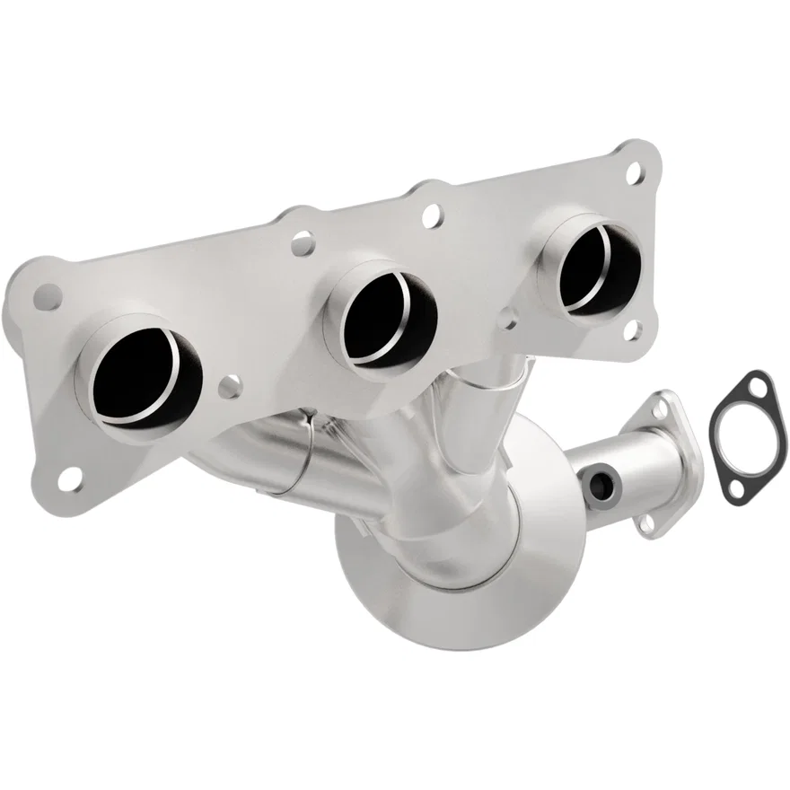 Rear OEM Grade Federal / EPA Compliant Direct-Fit Manifold Catalytic Converter for BMW