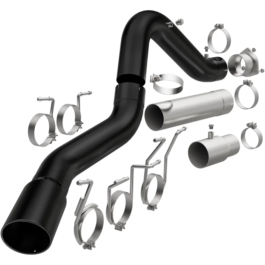 Black DPF Series DPF Back Performance Exhaust System