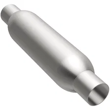 3.5in. Round Glasspack Performance Exhaust Muffler image 2