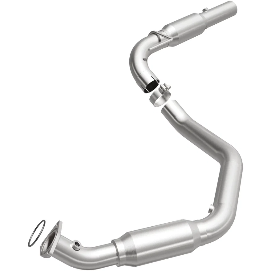 Left California Grade CARB Compliant Direct-Fit Catalytic Converter