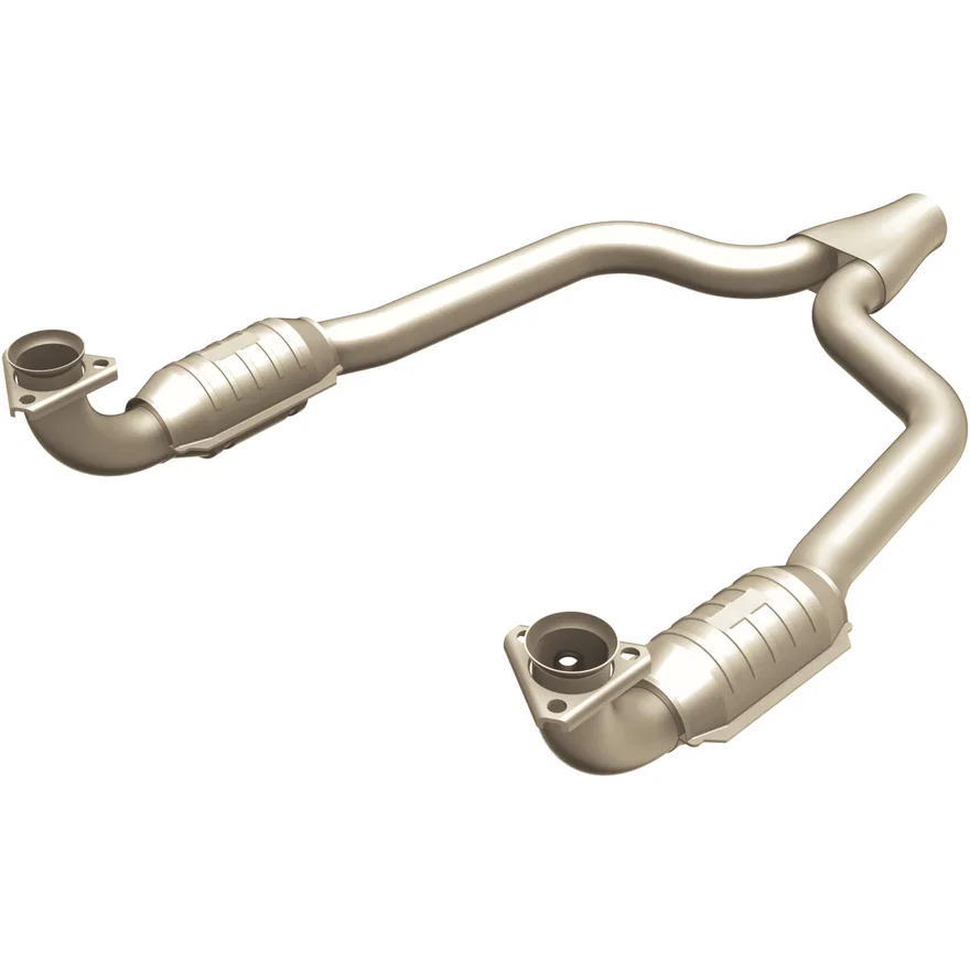 Front 1986-1991 Chevrolet Corvette 5.7L California Grade CARB Compliant Direct-Fit Catalytic Converter