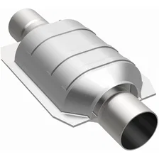 Rear California Grade CARB Compliant Universal Catalytic Converter image 2