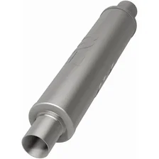 4in. Round Straight-Through Performance Exhaust Muffler image 3
