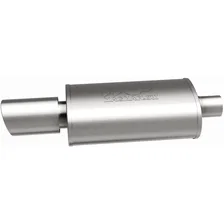 Street 5 X 8in. Oval Straight-Through Performance Exhaust Muffler image 4