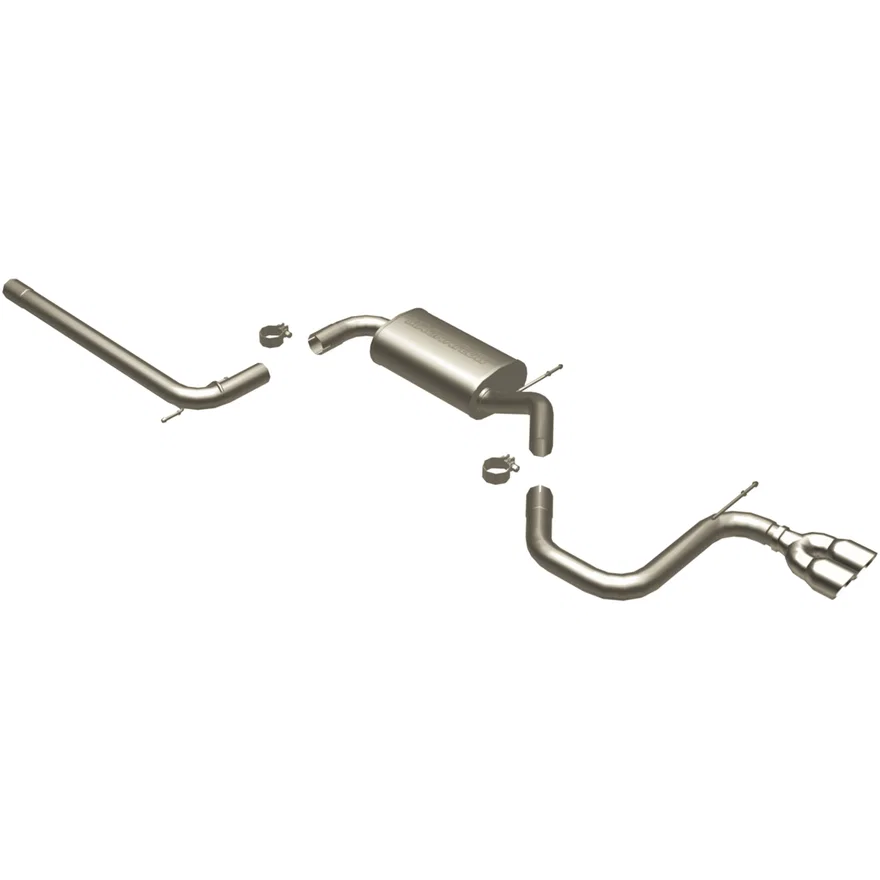 2006-2009 Volkswagen Rabbit 2.5L | 2010-2014 Volkswagen Golf 2.5L Touring Series Cat-Back Performance Exhaust System