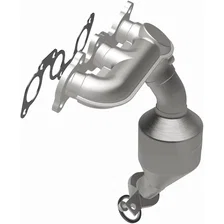 Front HM Grade Federal / EPA Compliant Direct-Fit Manifold Catalytic Converter image 3