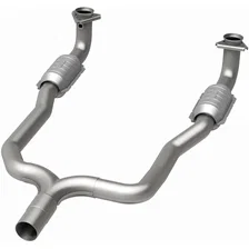 Front 1986-1991 Chevrolet Corvette 5.7L Standard Grade Federal / EPA Compliant Direct-Fit Catalytic Converter image 3