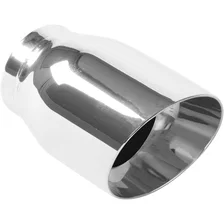 3.5in. Round Polished Exhaust Tip image 1