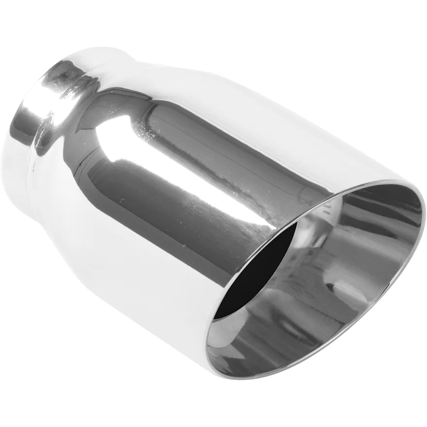 3.5in. Round Polished Exhaust Tip