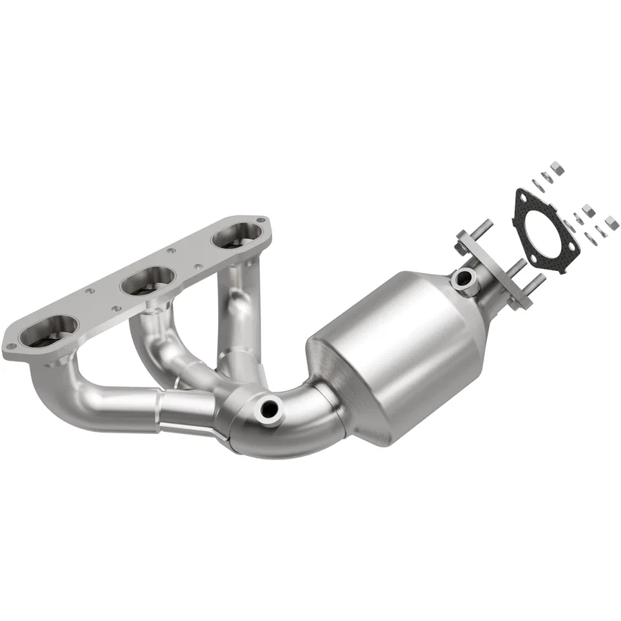 Left 2006 Porsche Cayman 3.4L California Grade CARB Compliant Direct-Fit Catalytic Converter
