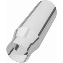 4in. Round Polished Exhaust Tip image 3