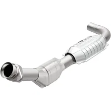 Left 1999-2000 Ford F-150 4.2L California Grade CARB Compliant Direct-Fit Catalytic Converter image 1