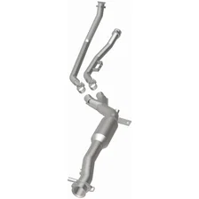 Left 1996-2002 Mercedes-Benz SL600 6.0L California Grade CARB Compliant Direct-Fit Catalytic Converter image 3