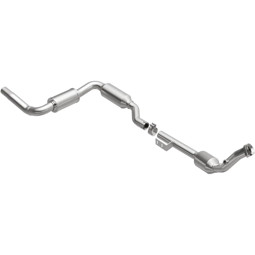 Left 2001-2002 Mercedes-Benz ML320 3.2L California Grade CARB Compliant Direct-Fit Catalytic Converter