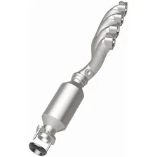 Left 2004-2006 Cadillac SRX 4.6L California Grade CARB Compliant Direct-Fit Manifold Catalytic Converter image 2