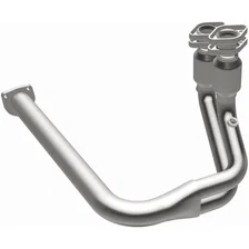 Front 2000-2003 Jeep Wrangler 4.0L HM Grade Federal / EPA Compliant Direct-Fit Catalytic Converter image 2
