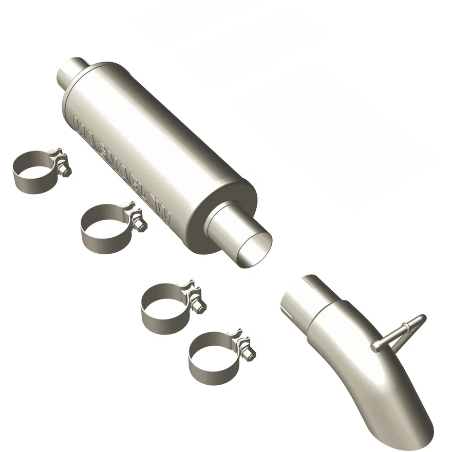 1997-1999 Jeep Wrangler 2.5L | 1997-1999 Jeep Wrangler 4.0L Off Road Pro Series Cat-Back Performance Exhaust System