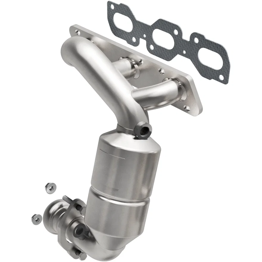 Front California Grade CARB Compliant Direct-Fit Manifold Catalytic Converter