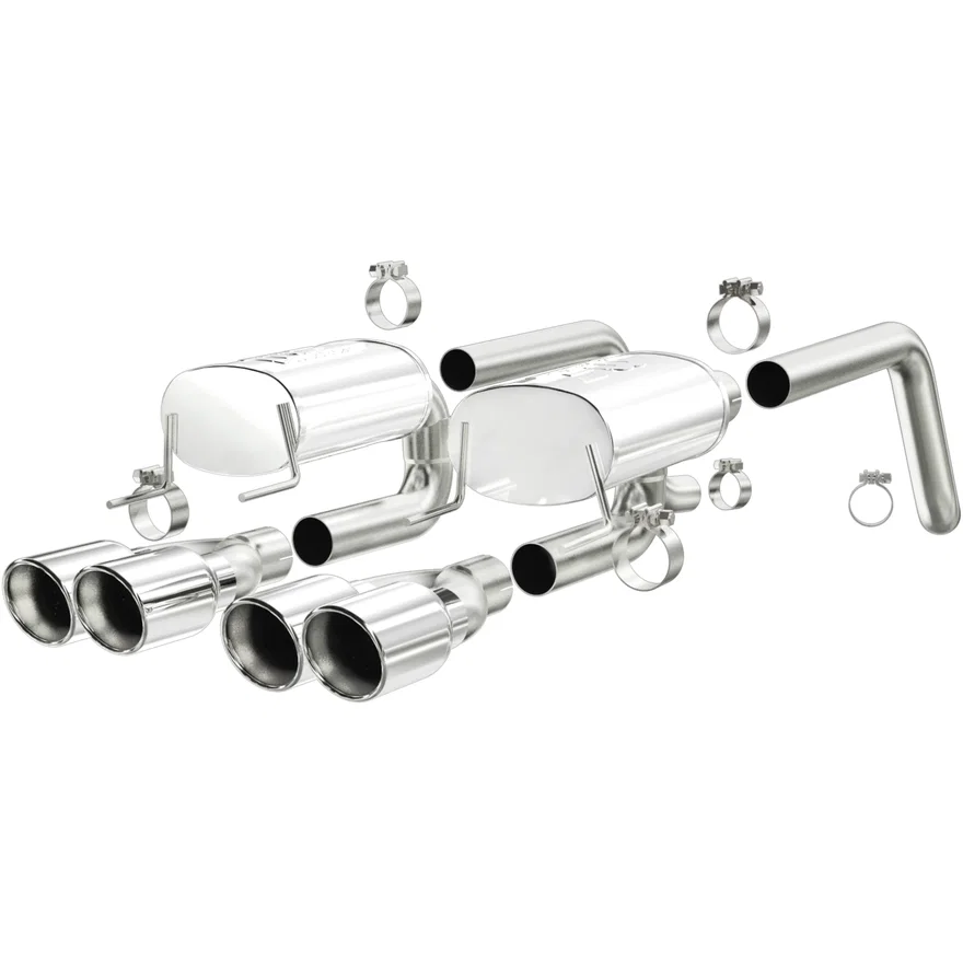 2005-2007 Chevrolet Corvette 6.0L | 2008 Chevrolet Corvette 6.2L Street Series Axle Back Performance Exhaust System