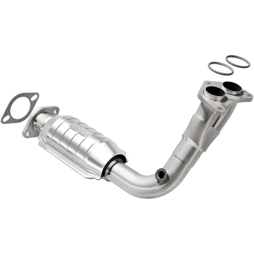 Front HM Grade Federal / EPA Compliant Direct-Fit Catalytic Converter