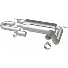 ® 2018-2026 Jeep Wrangler 2.0L | 2018-2026 Jeep Wrangler 3.6L Overland Series™ Axle Back Performance Exhaust System image 3
