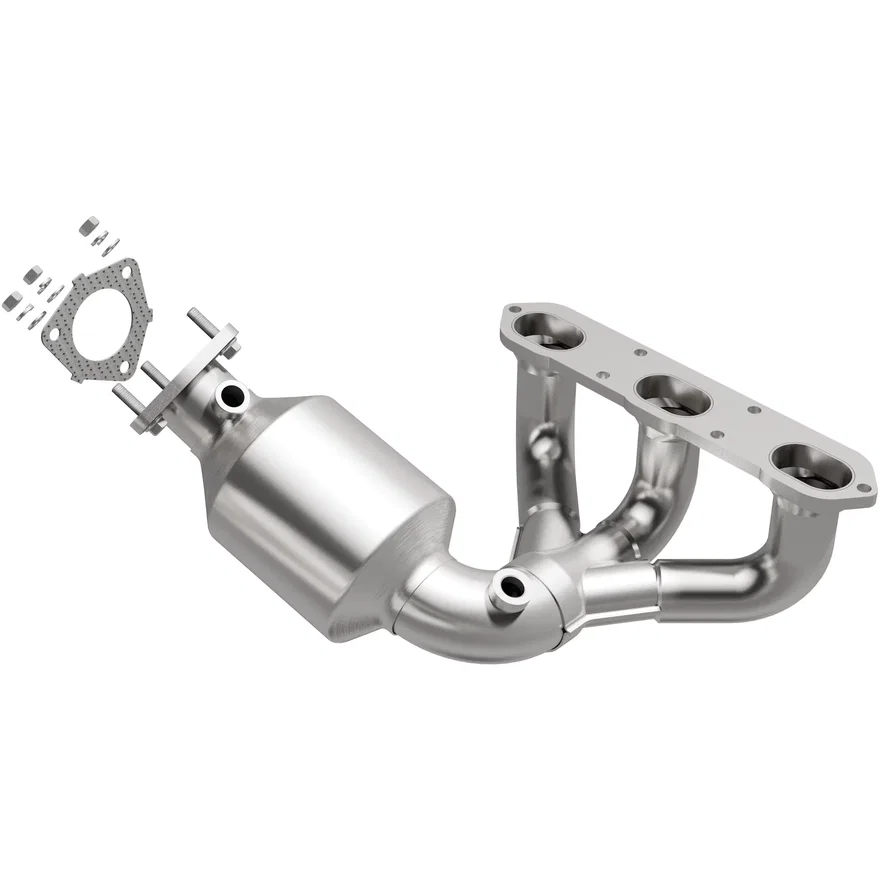 Right 2006 Porsche Cayman 3.4L California Grade CARB Compliant Direct-Fit Catalytic Converter